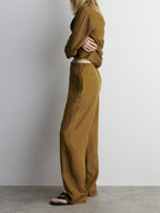 Conjunto Lavinia Alfaiataria com Gola Xale