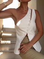 Blusa Cropped Ombro Geneva