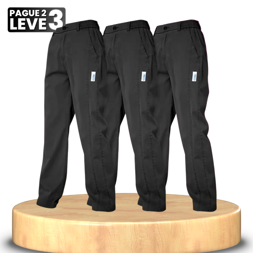 Calça Feminina Aurora em Malha de Seda Gelo e Poliéster - [Pague 2, Leve 3] + 2 Brindes!