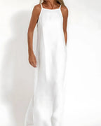 Vestido Stella - Linho Premium | Super Fresco (Estilo Americano e Europeu)