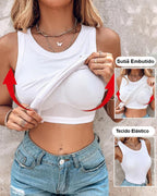 Regata com Sutiã Embutido - [Compre 1 Leve 3] + Brinde Exclusivo!